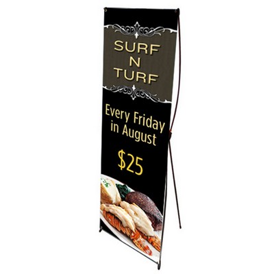 Banner w/Pop-up Stand