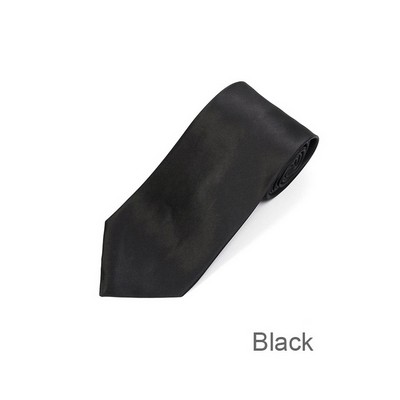 Men's Solid Silk Neck Tie