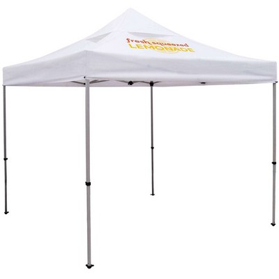 10' Deluxe Tent, Vented Canopy (Imprinted, 1 Location)