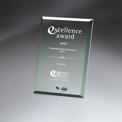 Premium Standing Jade Glass Tablet (Medium)