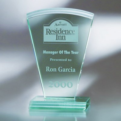 8 5/8" Waterfall Fan Award