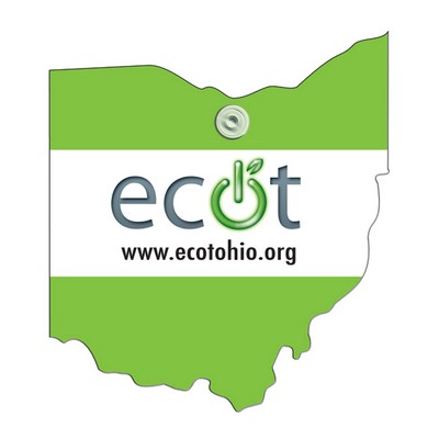 Ohio State Paper Window Sign (Approximately 8"x8")