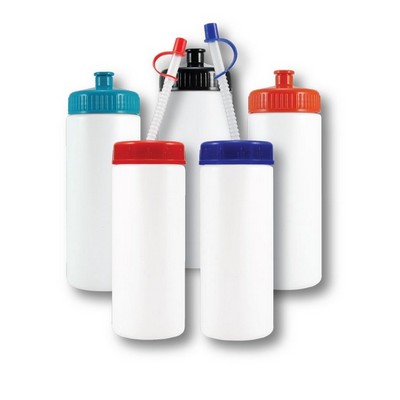 16 Oz. Sport Bottle w/Color Lid
