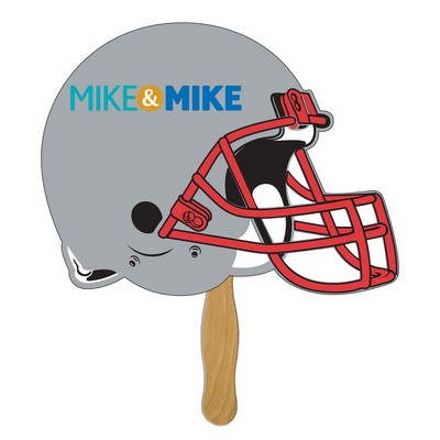 Wide Helmet Fast Hand Fan (1 Side) 1 Day