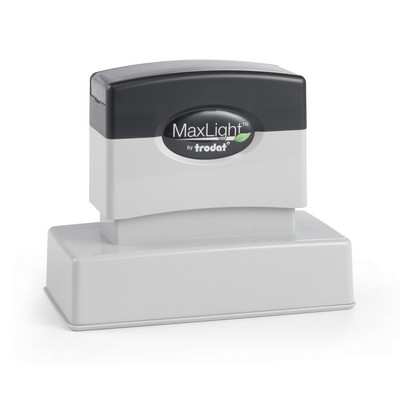 MaxLight™ Pre-Inked Rectangle Stamp (1 1/4" x 3 1/4")
