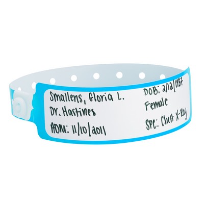 Poly Adult Write On Wristband