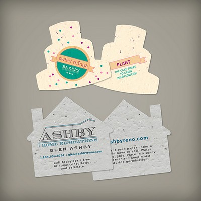 Large Die-Cut - Printed Double Sided