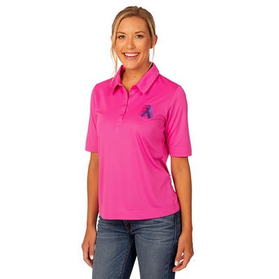Zorrel® Ladies Boston Syntrel™ Interlock Polo Shirt
