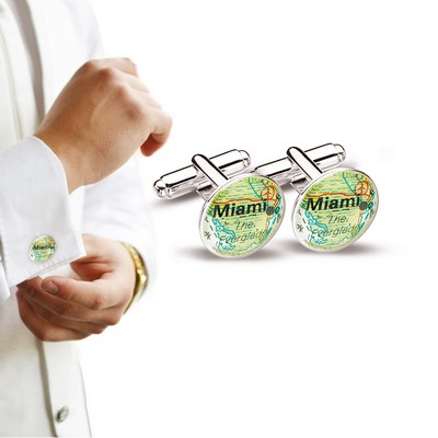 Express Cuff Links (Round)