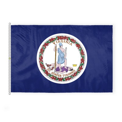 Virginia Flags 8x12 foot