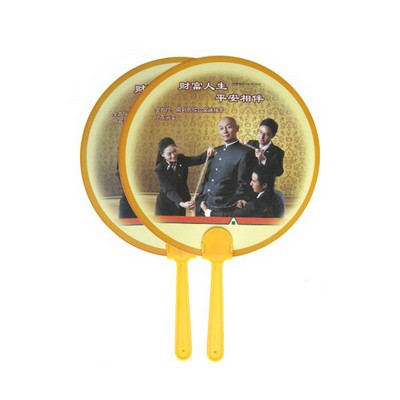 Plastic Advertising Fans