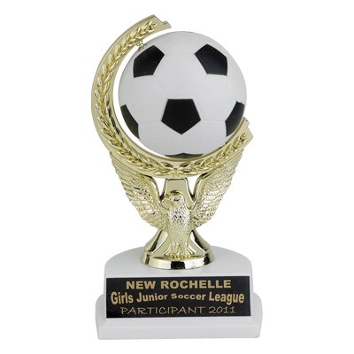 7" Soccer Ball Spinner Trophy