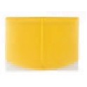 Lemon Yellow 2-Tone Letter Size Expanding File w/12 Tabbed Pockets