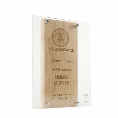 Modern Maple Award (8-1/2"x12")