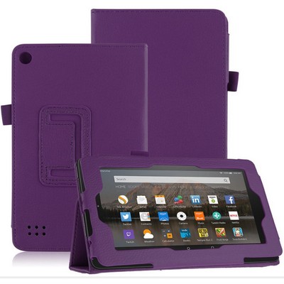 iBank ® Leatherette Case compatible with Kindle Fire HD 7 5th/7th/9th Gen