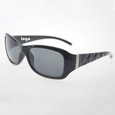 Women's Rhinestone Accent Sunglasses