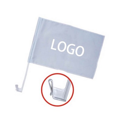 17.75" Car Window Flag - Vibrant Team Colors