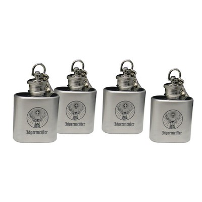 1 Oz. Square Hip Flask