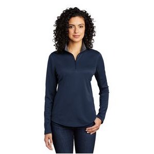Port Authority ® Women's Silk Touch ™ Performance 1/4-Zip
