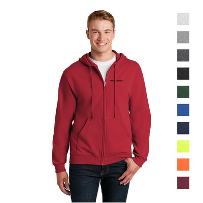 JERZEES® NuBlend® Full-Zip Hooded Sweatshirt
