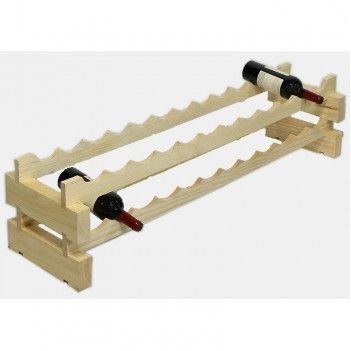 Modularack® Natural Beige 24 Bottle Wine Organization Rack