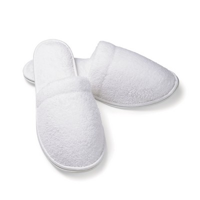 Men's Closed Toe Micro Terry Slipper (Overseas - Embroidered)