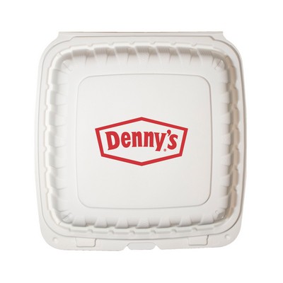 9" x 9" Eco-Friendly Takeout Container