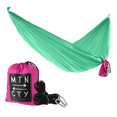 Teal Green/Pink Coalatree® Loafer Hammock