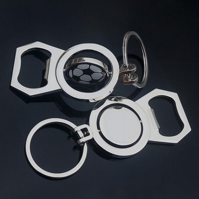 Bottle Opener Spinner Keychain