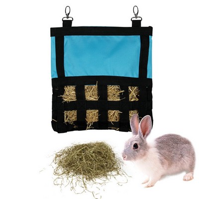 Ribbon Shape 600D Oxford Rabbit Feeding Bag W/ Shoulder Strap