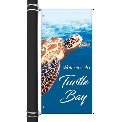 60" x 29" Custom Polyester Avenue Banner