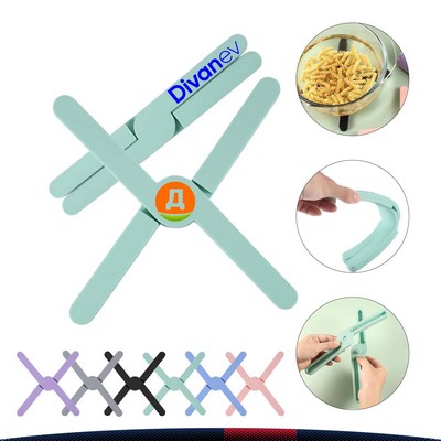 Crossing Silicone pot mat