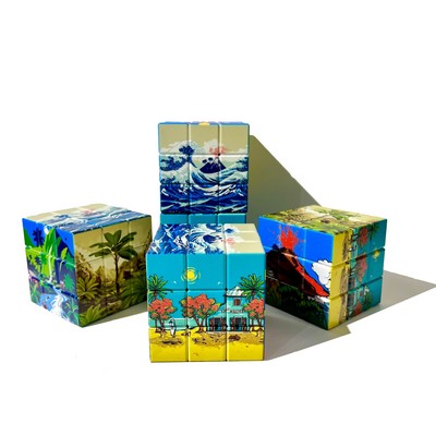 2 3/4'' x 2 3/4'' Puzzel Magic Cube