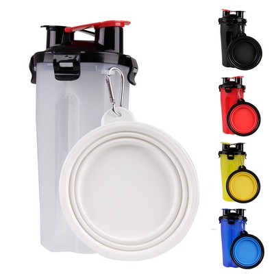 2" 1 Pet Bowl Cup Set 700ML