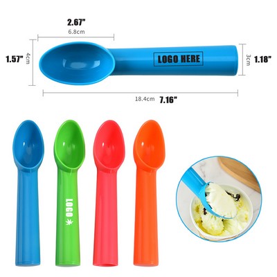 Plastic Ice Cream Spoon