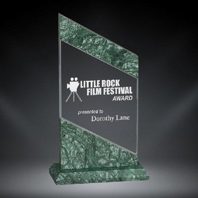 Peak Glass Award, 9 5/8"H