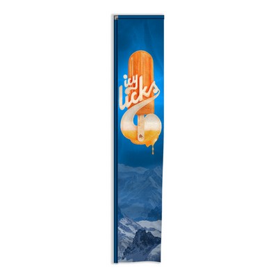 15'X35" Nylon Digital Standard Tower Flags