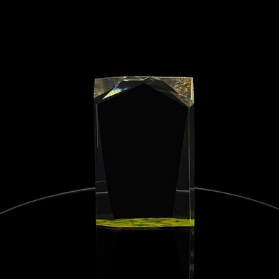 4" Faceted Rectangle