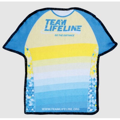 Teamwear Shaped Sublimated Micro Fiber Rally Towel