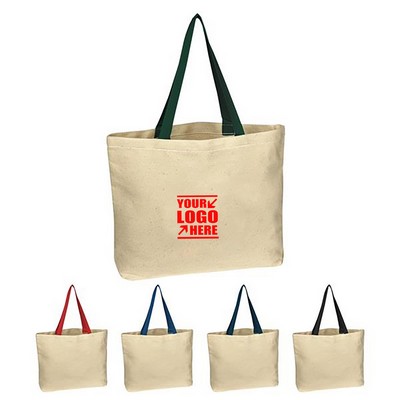 8 Oz. Cotton Canvas Tote Bag