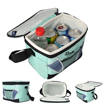 Oxford Insulated Crossbody Bag w/ Mesh Pocket