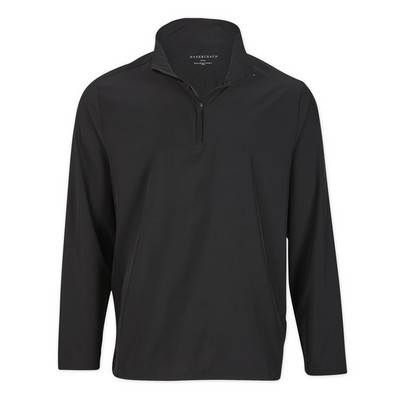 Boxercraft Men's Stretch Woven Qtr Zip
