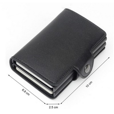 RFID Blocking Leather Card Holder