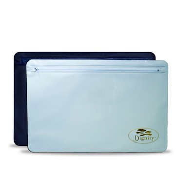 11 1/2" x 17 3/8" Underarm Briefcase w/Nylon Zipper Closure