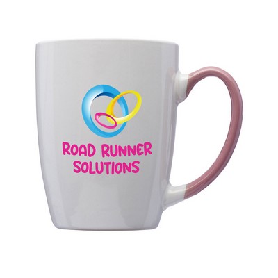 12 oz. Two Tone Ceramic Mug (Full Color Imprint)