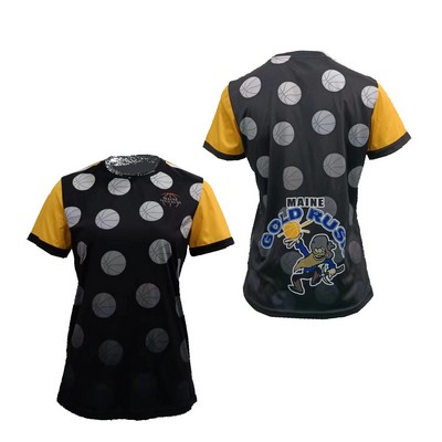 Women's/Girls Short Sleeve Crew Neck Shirt