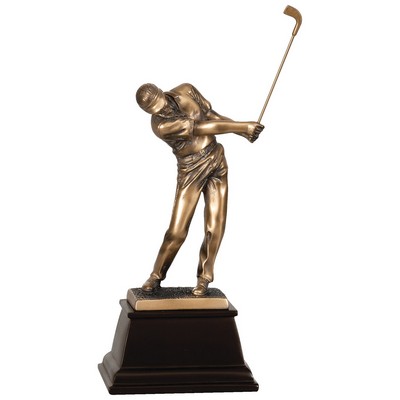 Golf Award, Male Figure, 8 3/4"H