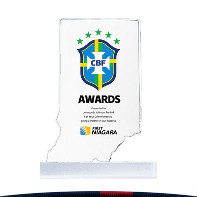 Lorvix Indiana Crystal Award - SMALL