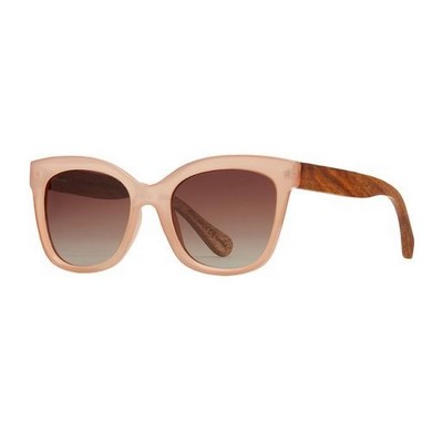 Nora Sun Eco-Sustainable Blush/Wood Reading Glasses