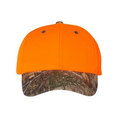 Outdoor Cap® Blaze Crown Cap w/Camo Visor